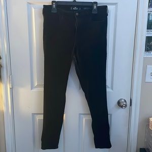 Hollister skinny black jeans